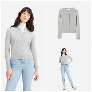 Everlane grey cashmere cardigan Sweater M